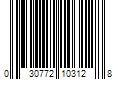 Barcode Image for UPC code 030772103128