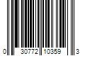 Barcode Image for UPC code 030772103593