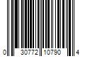 Barcode Image for UPC code 030772107904