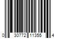 Barcode Image for UPC code 030772113554