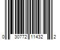 Barcode Image for UPC code 030772114322