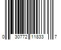 Barcode Image for UPC code 030772118337