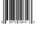 Barcode Image for UPC code 030772126103