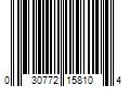 Barcode Image for UPC code 030772158104