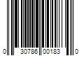 Barcode Image for UPC code 030786001830