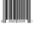 Barcode Image for UPC code 030803000051