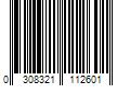 Barcode Image for UPC code 0308321112601