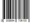 Barcode Image for UPC code 0308694706100