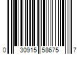 Barcode Image for UPC code 030915586757