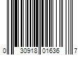 Barcode Image for UPC code 030918016367