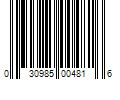 Barcode Image for UPC code 030985004816