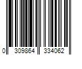 Barcode Image for UPC code 0309864334062. Product Name: 