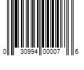 Barcode Image for UPC code 030994000076