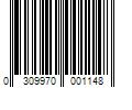 Barcode Image for UPC code 0309970001148