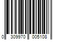 Barcode Image for UPC code 0309970005108