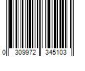 Barcode Image for UPC code 0309972345103