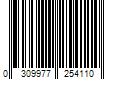 Barcode Image for UPC code 0309977254110