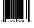 Barcode Image for UPC code 031000000653