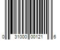 Barcode Image for UPC code 031000001216