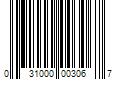 Barcode Image for UPC code 031000003067