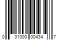 Barcode Image for UPC code 031000004347