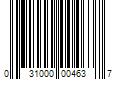 Barcode Image for UPC code 031000004637