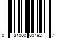 Barcode Image for UPC code 031000004927