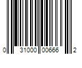 Barcode Image for UPC code 031000006662