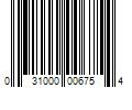 Barcode Image for UPC code 031000006754