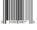 Barcode Image for UPC code 031000006778