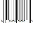 Barcode Image for UPC code 031000006853