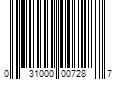 Barcode Image for UPC code 031000007287. Product Name: 