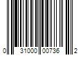 Barcode Image for UPC code 031000007362