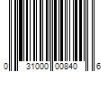 Barcode Image for UPC code 031000008406