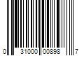 Barcode Image for UPC code 031000008987