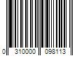 Barcode Image for UPC code 0310000098113