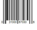 Barcode Image for UPC code 031000670306