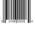 Barcode Image for UPC code 031006000084