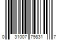 Barcode Image for UPC code 031007798317