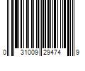 Barcode Image for UPC code 031009294749