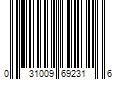 Barcode Image for UPC code 031009692316