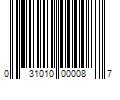 Barcode Image for UPC code 031010000087