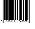 Barcode Image for UPC code 0310119043059