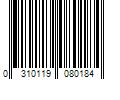 Barcode Image for UPC code 0310119080184