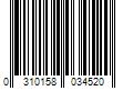 Barcode Image for UPC code 0310158034520