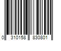 Barcode Image for UPC code 0310158830801