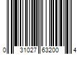 Barcode Image for UPC code 031027632004