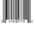 Barcode Image for UPC code 031042477000