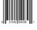 Barcode Image for UPC code 031042540391