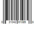 Barcode Image for UPC code 031042610858